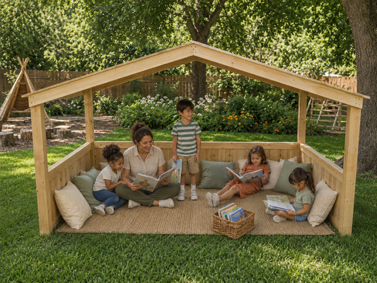 Outdoor Group Play Cabana 4ft x 6ft