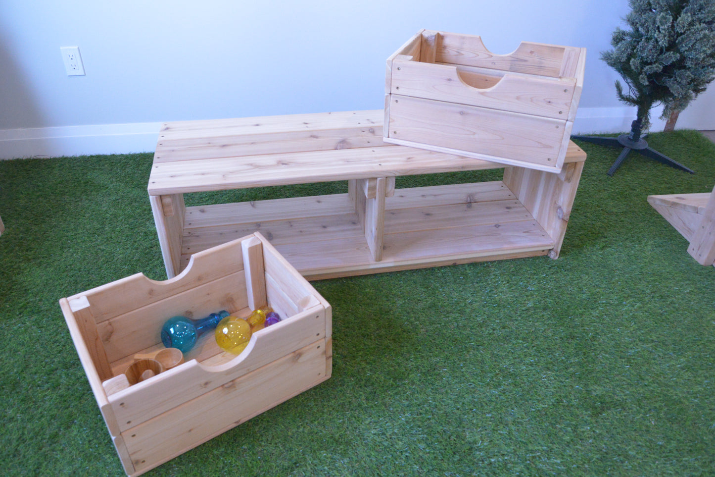 Outdoor Bench and Storage
