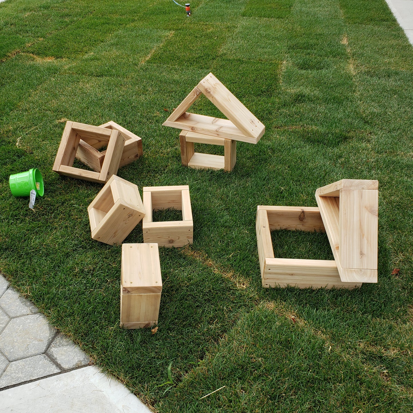 Outdoor Blocks 9 pieces