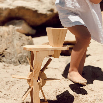 Explore Nook Wooden Water & Sand Wheel