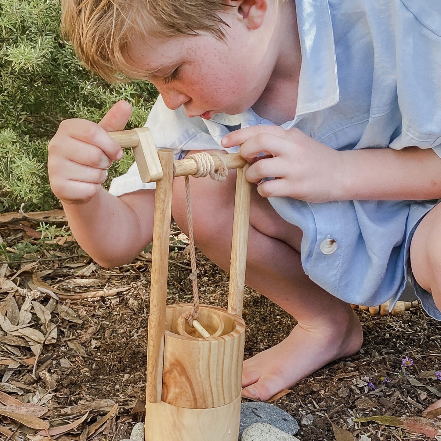 Explore Nook Wooden Water Well