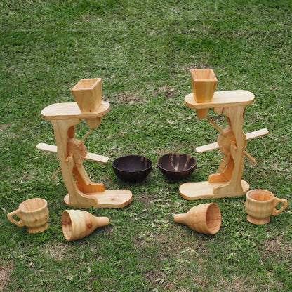 Explore Nook Wooden Water & Sand Wheel