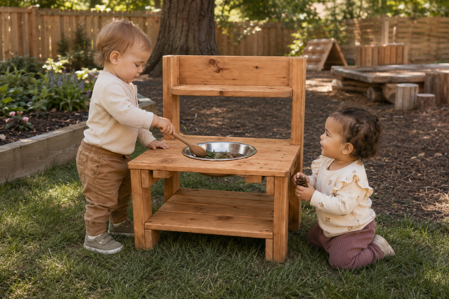 Mini Mud Kitchen
