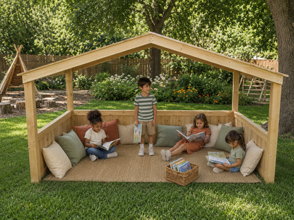 Outdoor Group Play Cabana 4ft x 6ft