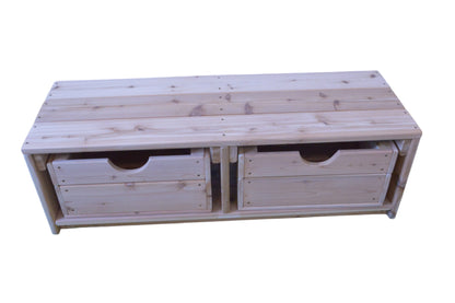 Outdoor Bench and Storage
