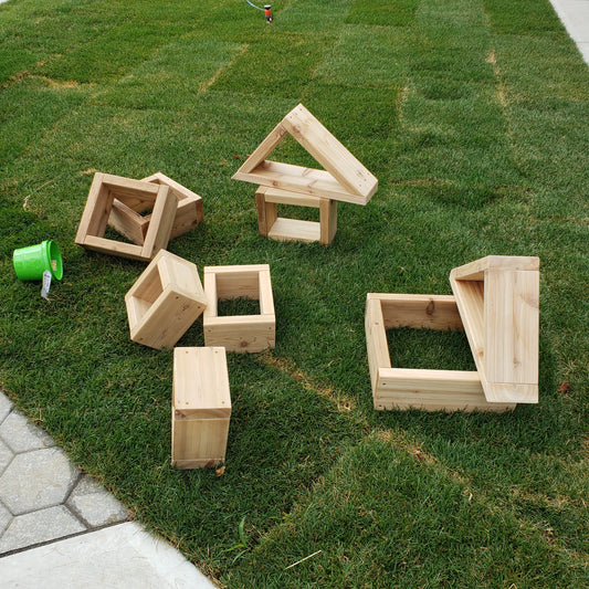 Outdoor Blocks 9 pieces