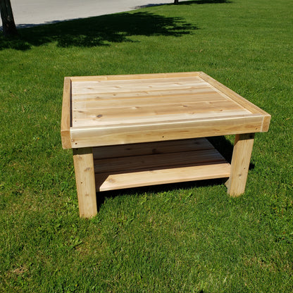 Outdoor Square Tray Table