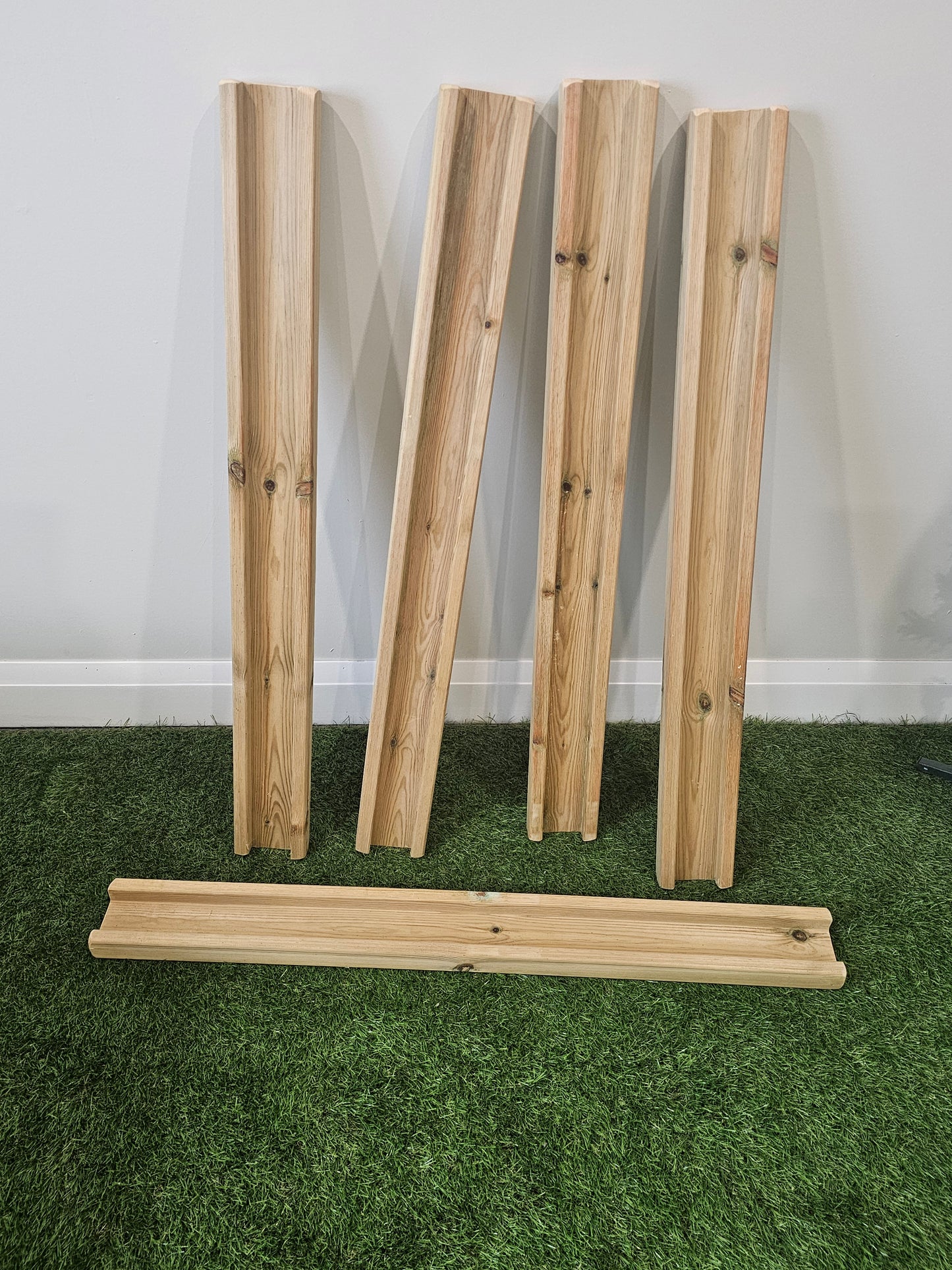 Outdoor Wooden Channels