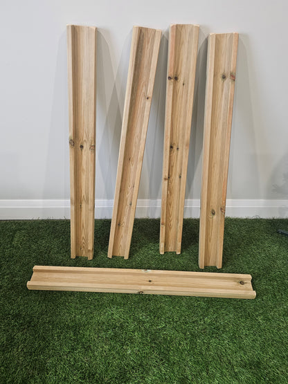 Outdoor Wooden Channels