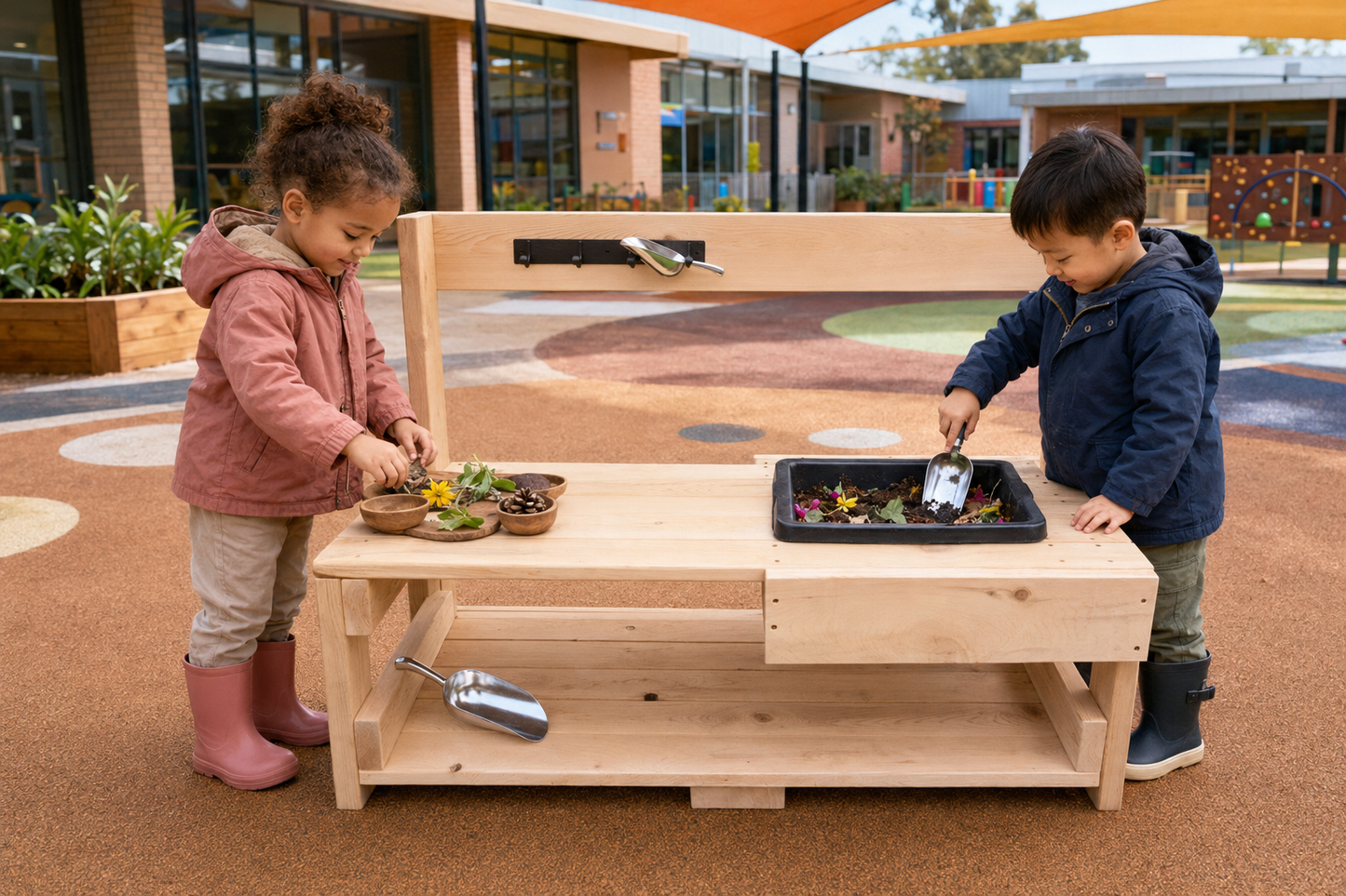 Toddler Mud Kitchen