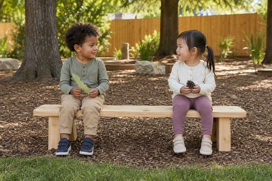 Outdoor Cedar Wooden Bench